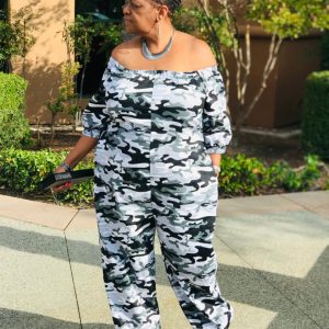Product Image and Link for Dakota Black Camo Jumpsuit
