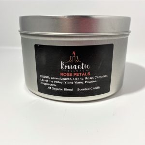 Product Image and Link for Rose Petal Tin Candle
