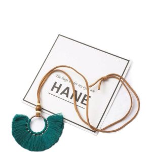 Product Image and Link for Teal Boho Necklace