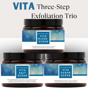 California Shop Small Vita Three-Step Exfoliation Trio