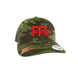 Product Image and Link for GODinme Logo Trucker Hat – Romans 12:21 Collection