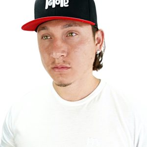 Product Image and Link for GODinme Logo Snapback Hat  2 Tone Black / Red