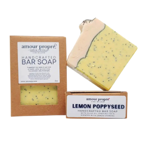 Product Image and Link for Lemon Poppy Seed Handcrafted Bar Soap