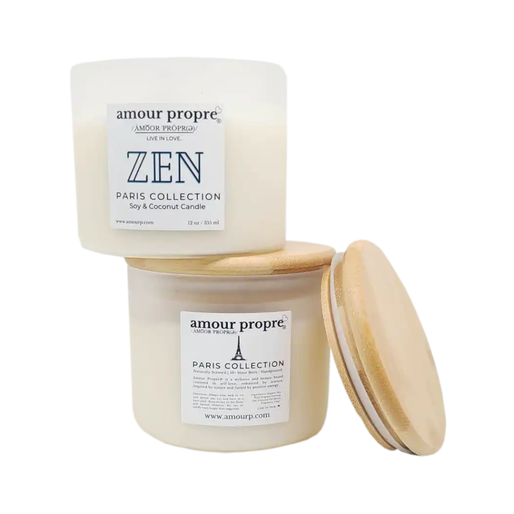 Zen 3 Wick Candle Meditative Fragrance California Shop Small