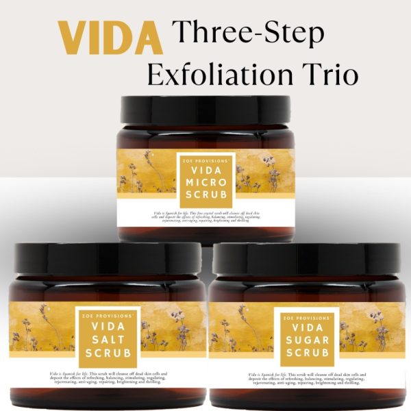 Product Image: Vida Three-Step Exfoliation Trio