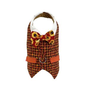 Product Image and Link for Thanksgiving Boy Dog’s Vest With Built In Harness