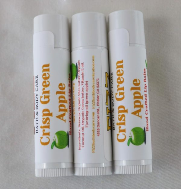 Product Image and Link for Crisp Green Apple Lip Balm