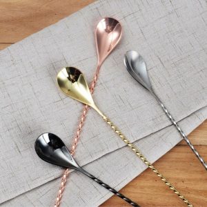 Product Image and Link for Cocktail Stainless Steel Spoon