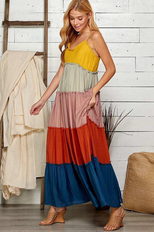 Product Image and Link for Kaleidoscope Maxi Dress