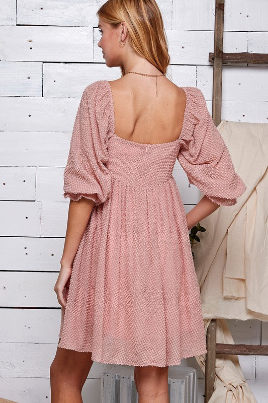 Product Image and Link for Phoebe’s Frilled Pink Dress