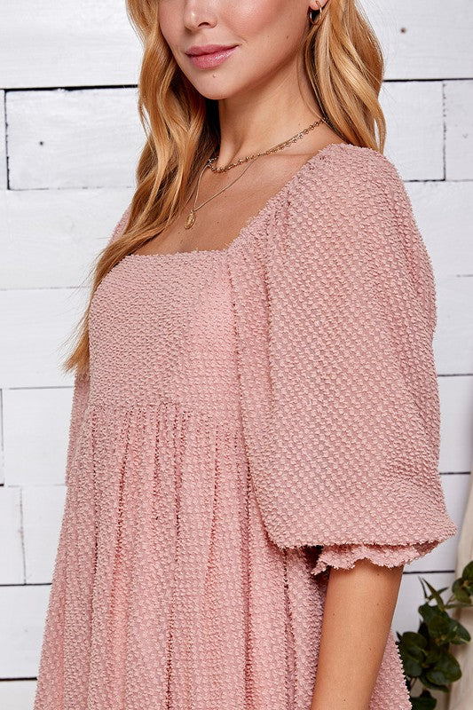 Product Image and Link for Phoebe’s Frilled Pink Dress