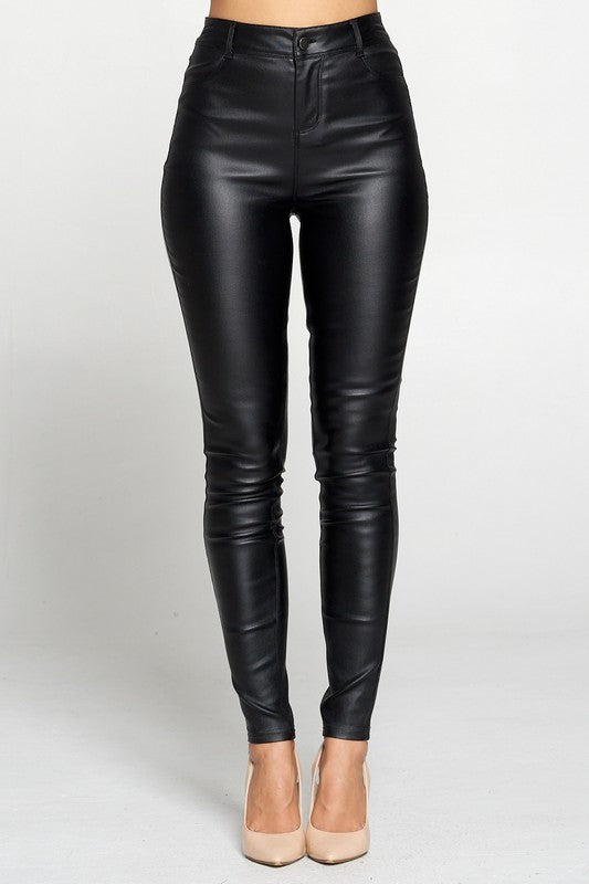 Sandy faux leather pants - California Shop Small