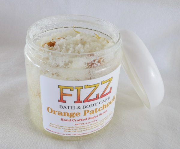 Product Image and Link for Orange Patchouli Sugar Scrub