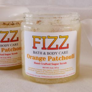 Product Image and Link for Orange Patchouli Sugar Scrub