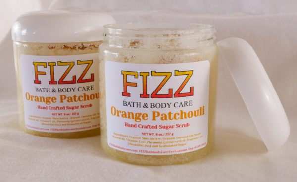 Product Image and Link for Orange Patchouli Sugar Scrub