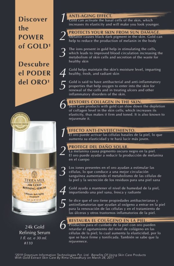 Product Image and Link for 24K Gold Refining Serum