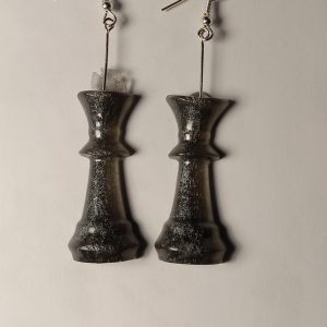 Product Image and Link for Custom made chess pieces earrings