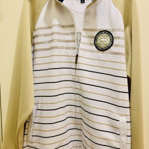 Product Image and Link for Mens Vintage Ecko Tan & White Jacket – Size XL
