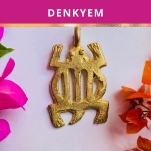 Product Image and Link for DENKYEM – BRASS CHARM