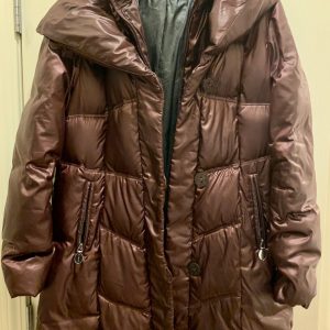Product Image and Link for Plum Tahari Puff Elissa Coat – Large