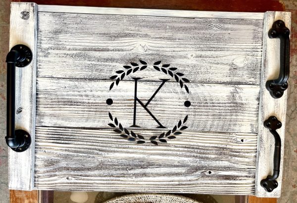 Product Image and Link for Custom Personalized Monogramed Tray
