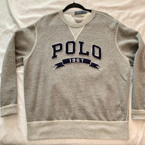Product Image and Link for Mens Grey Polo Pullover – Size XL