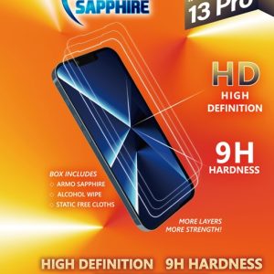 Product Image and Link for iPhone 13 / 13 Pro ArmoSapphire HD Screen Protector
