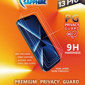 Product Image and Link for iPhone 13 /13 Pro ArmoSapphire PG Screen Protector