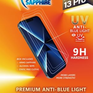 Product Image and Link for iPhone 13 /13 Pro ArmoSapphire UV Screen Protector