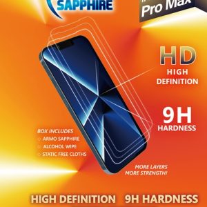 Product Image and Link for iPhone 13 Pro Max ArmoSapphire HD Screen Protector