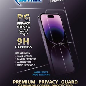 Product Image and Link for iPhone 14 Pro ArmoSapphire PG Screen Protector