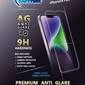 Product Image and Link for iPhone 14 Plus ArmoSapphire AG Screen Protector