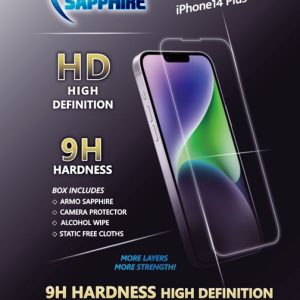 Product Image and Link for iPhone 14 Plus ArmoSapphire HD Screen Protector
