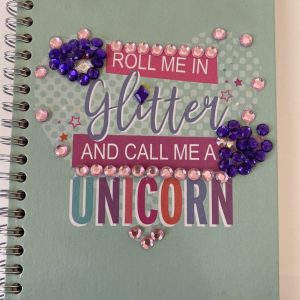 Product Image and Link for Unicorn Jewel-Studded Journal