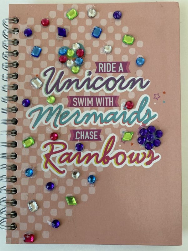 Product Image and Link for Unicorn Jewel-Studded Journal