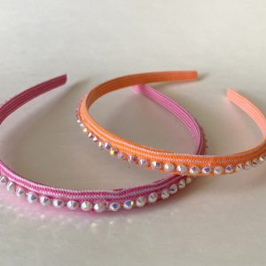 Product Image and Link for 2-Piece Sherbet Colored Rhinestone Trimmed Headband