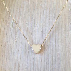 Product Image and Link for Gold Plated Heart Necklace