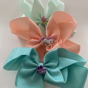 Product Image and Link for 3 -Piece L’il Critters Assorted Colors 6″ Bows