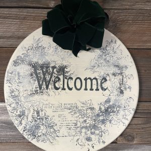 Product Image and Link for Stamped Welcome Sign