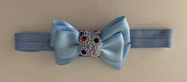 Product Image and Link for Satin Doll 2″Assorted Color Bow 10 Headbands