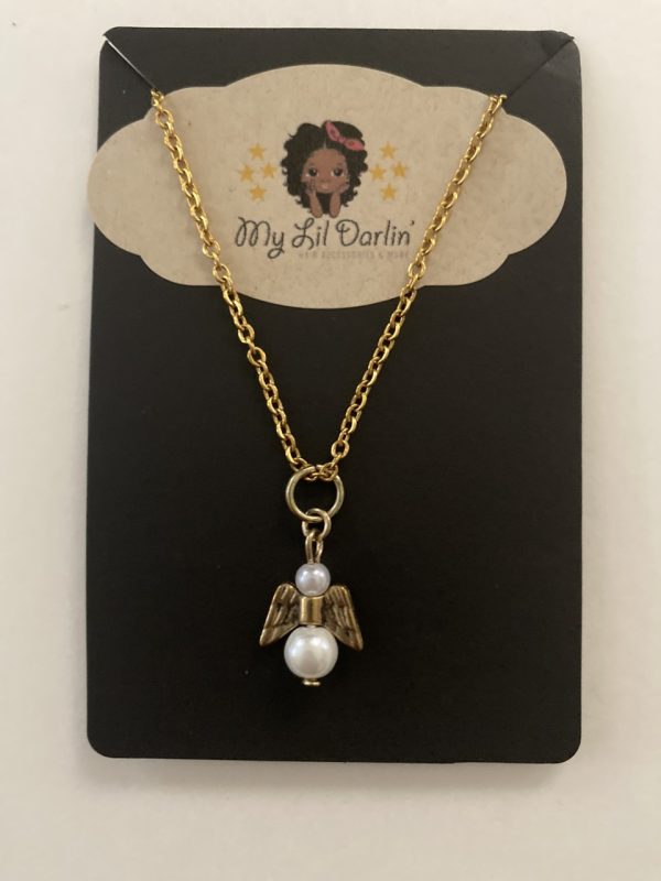 Product Image and Link for L’il Shining Star Gold Necklace & Earring Set