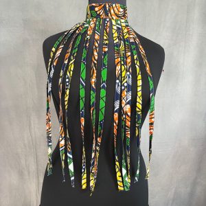 Product Image and Link for Ankara floral choker