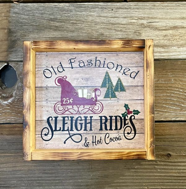 Product Image and Link for Old Fashion Sleigh Rides & Hot Coco