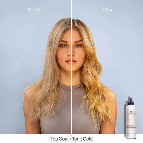 Product Image and Link for Pureology Color Fanatic Top Coat Gold Glaze Toner