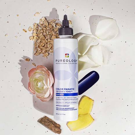 Product Image and Link for Pureology Color Fanatic Top Coat Blue Glaze Toner