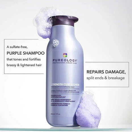 Product Image and Link for Pureology Strength Cure Blonde Shampoo