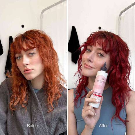 Product Image and Link for Pureology Color Fanatic Top Coat Red Glaze Toner