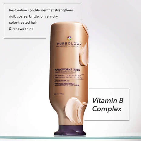 Product Image and Link for Pureology Nanoworks Gold Conditioner