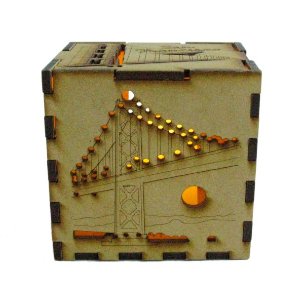 Product Image and Link for San Francisco Cube Lantern Kit