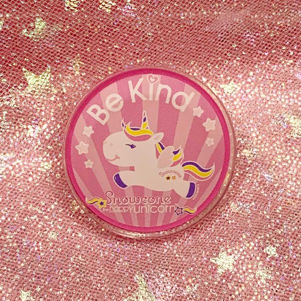 Product Image and Link for 💗Snowcone “Be Kind” Acrylic Pin